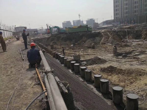 PC組合工法樁的內支撐系統下放時應注意的細節