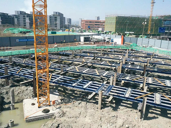 預應力型鋼組合支撐-浙江交控城市發(fā)展有限公司舞陽街道 2021-003-1、003-2 號地塊施工(一標段)
